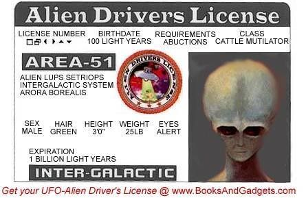 Il est monté dans un ovni alien à la base secrète 51