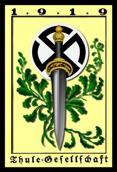 Ici l'image symbole de l'Ordre de Thulé
