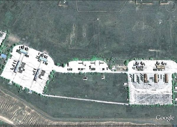 Image : une vue aérienne du Bunker Secret 754...