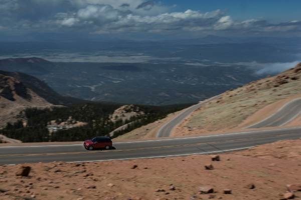 Range Rover Sport a établi le record à Pikes Peak