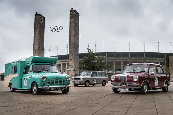 Mini présent au “Hamburg-Berlin Classic”