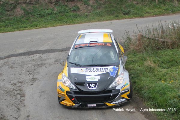 Rallye de Jalhay : Cartelle et Blaise, les favoris assument leur rôle
