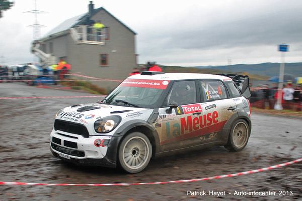 Rallye du Condroz : Julien, ravi de sa Mini