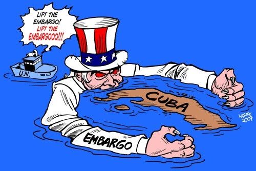 Le monde vote à nouveau la fin du blocus de Cuba