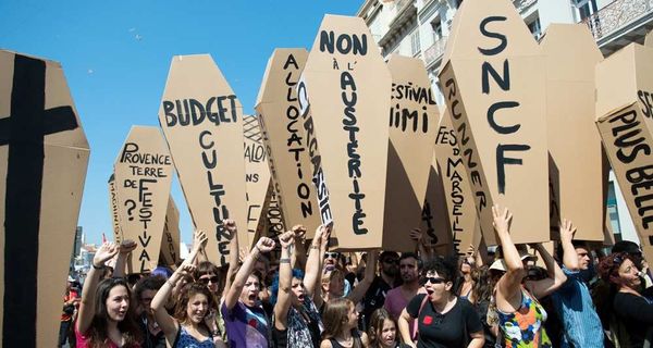 À Marseille, des intermittents dénoncent les ravages de l’austérité sur les services publics