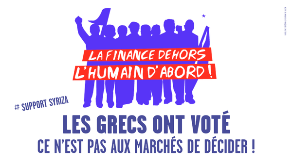Solidarité avec le peuple grec dans toute l'Europe