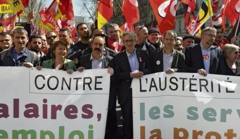 Le cortège parisien
