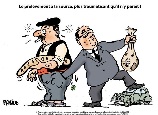Retenue à la source : une nouvelle imposture ! (CGT)