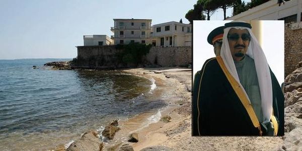 Le roi d'Arabie saoudite ne veut pas de femmes CRS sur la plage de Vallauris