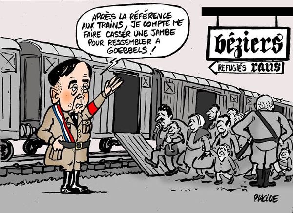 Béziers : Ménard a toujours un train d'avance dans l'abjection