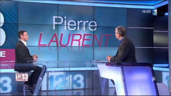 Pierre Laurent sur France 3 : "il faut des objectifs de paix!"