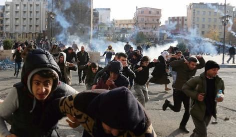 Hier dans les villes du district de Sur les images étaient terribles. des centaines de personnes tentaient de fuir les combats et les centre-villes
