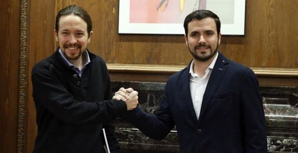 Pablo Iglesias et Alberto Garzon se sont rencontrés ce jeudi matin.