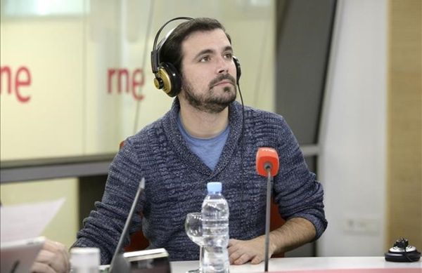 Le leader d'Izquierda Unida Alberto Garzón