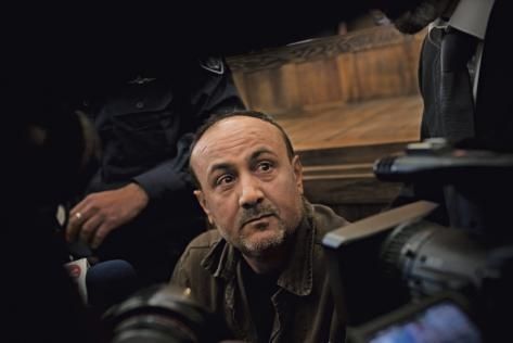 Marwan Barghouti est non seulement le symbole de l’oppression coloniale israélienne mais aussi le porte-parole du peuple palestinien. L’attitude israélienne semble n’être qu’une provocation de plus. Photo : AP