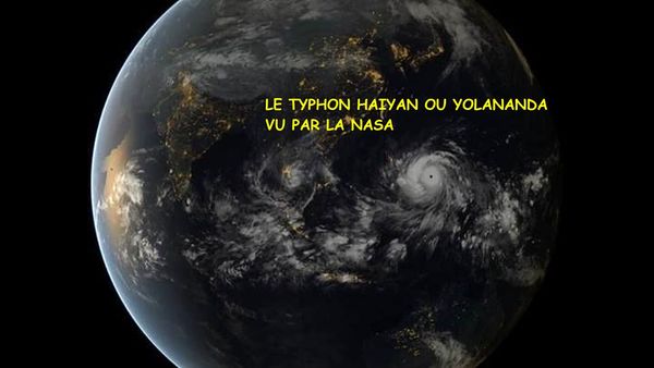 LE SUPER TYPHON HAIYAN OU YOLANDA