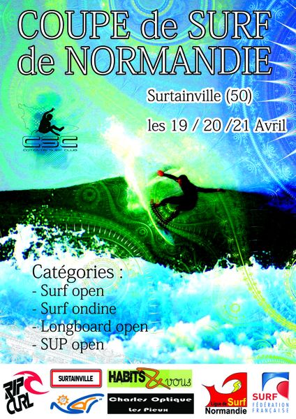 Coupe de Surf de Normandie 19/20/21 Avril