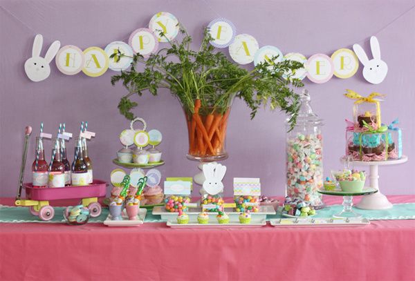 Sweet table : Pâques