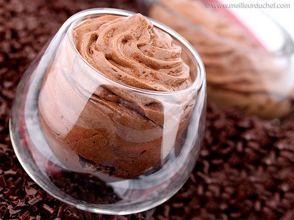 Recette "Mousse au chocolat"
