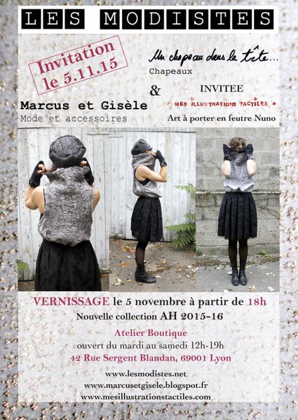 Vernissage chez Les Modistes