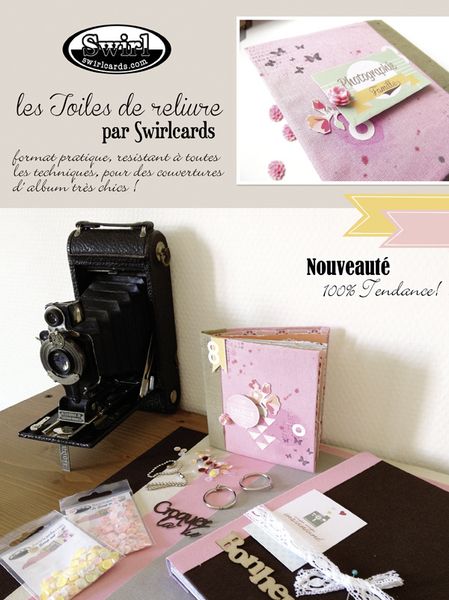 les Nouveautés de l'été chez Swirlcards + mini album ^^