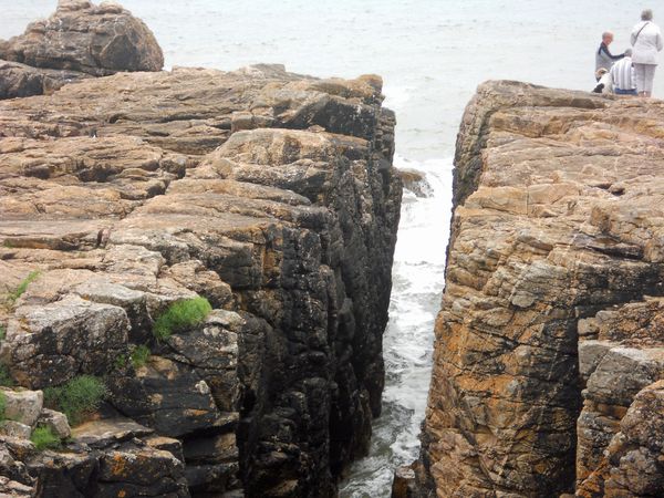les Sables d'Olonne le puits d'enfer et la corniche