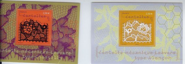 timbres dentelles