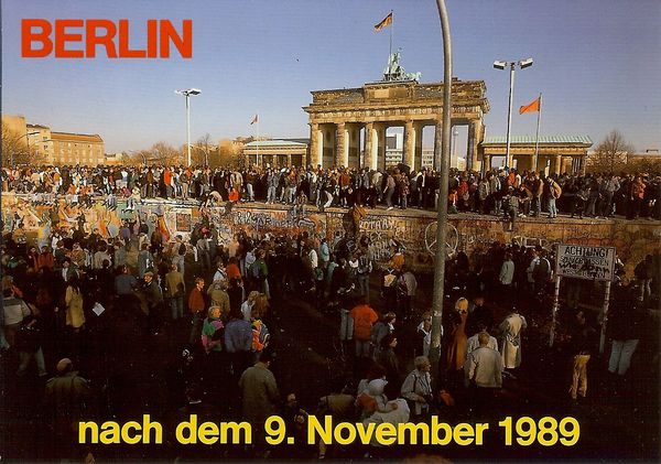 le mur de Berlin