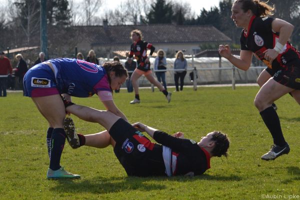 Derrière la mêlée, le CRF a pris le dessus