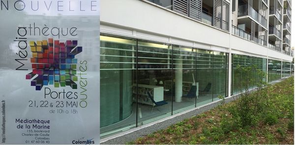 Colombes : la nouvelle médiathèque de la Marine