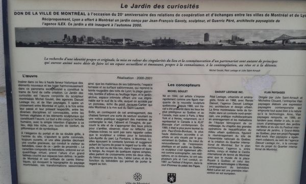 Le jardin des curiosités LYON