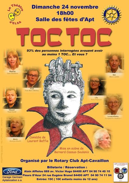 Photos en avant-première de Toc-Toc !
