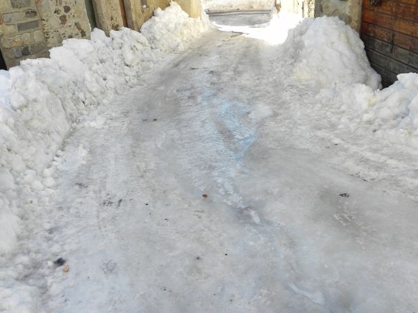 Nos rues patinoires...