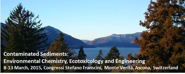 ContaSed 2015, Suisse : « Contaminated Sediments: Environmental Chemistry, Ecotoxicology and Engineering »