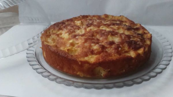 Gâteau "Madeleine" aux pommes