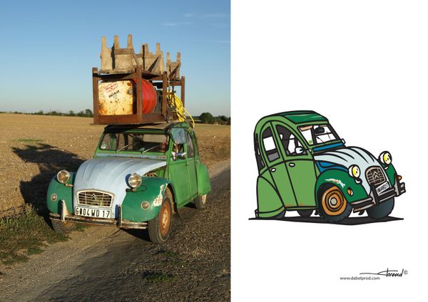 2cv Cartoon 2…