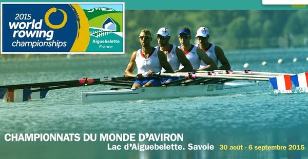 Championnat du monde d'aviron à Aiguebelette.