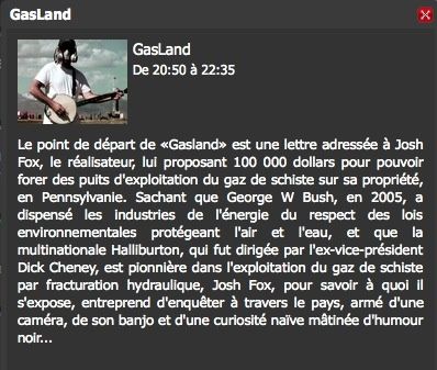 Gaz de schiste, regardez ce chef d'oeuvre de désinformation.