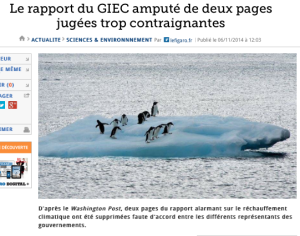 Comment la presse nous intoxique sur le climat.