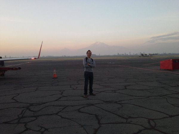 Mont Ararat, depuis Yerevan