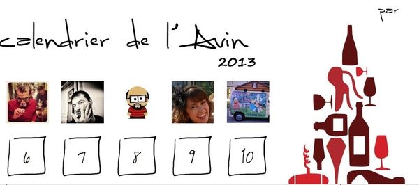 Calendrier de l'Avin 2014 - un petit coin du Paradis...