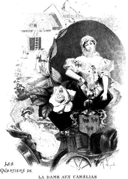 La Dame aux camélias, d'Alexandre Dumas fils