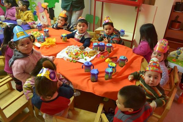 "Día del niño en Cantarrana" - "Journée de l'enfant à Cantarrana" - Fondation Cepas à Coronel au Chili.