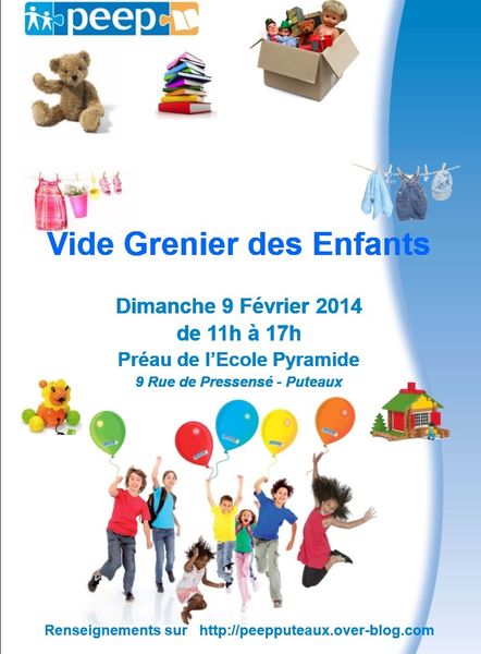 Vide grenier des enfants du 9 février 2014