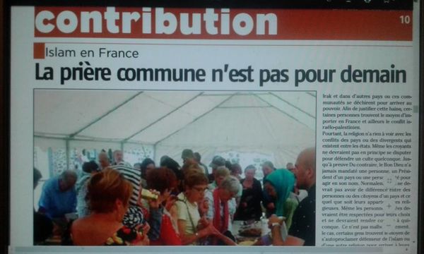 Islam en France : La prière commune n'est pas pour demain