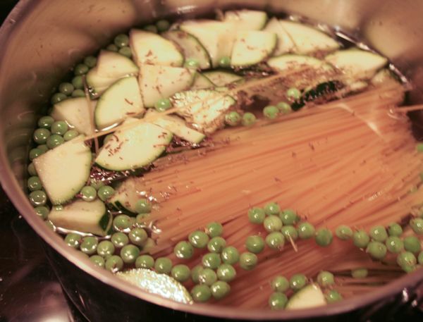 Spaghettis aux légumes : la solution rapide :)