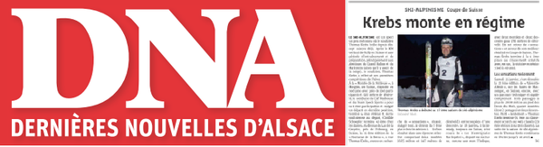 2014: Dernières Nouvelles d'Alsace du 1er février