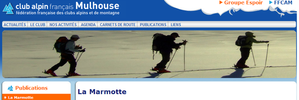 2014: CAF Mulhouse - la Marmotte