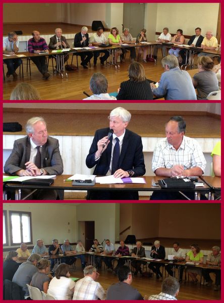 LAMNAY : Réunion des Maires et des Adjoints du canton de Montmirail