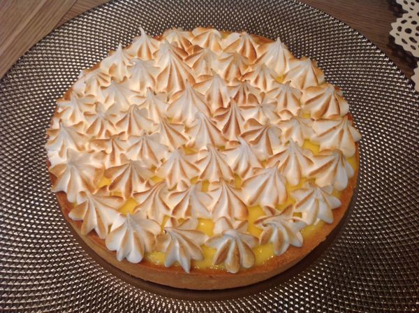 Tarte au citron crème d'amande